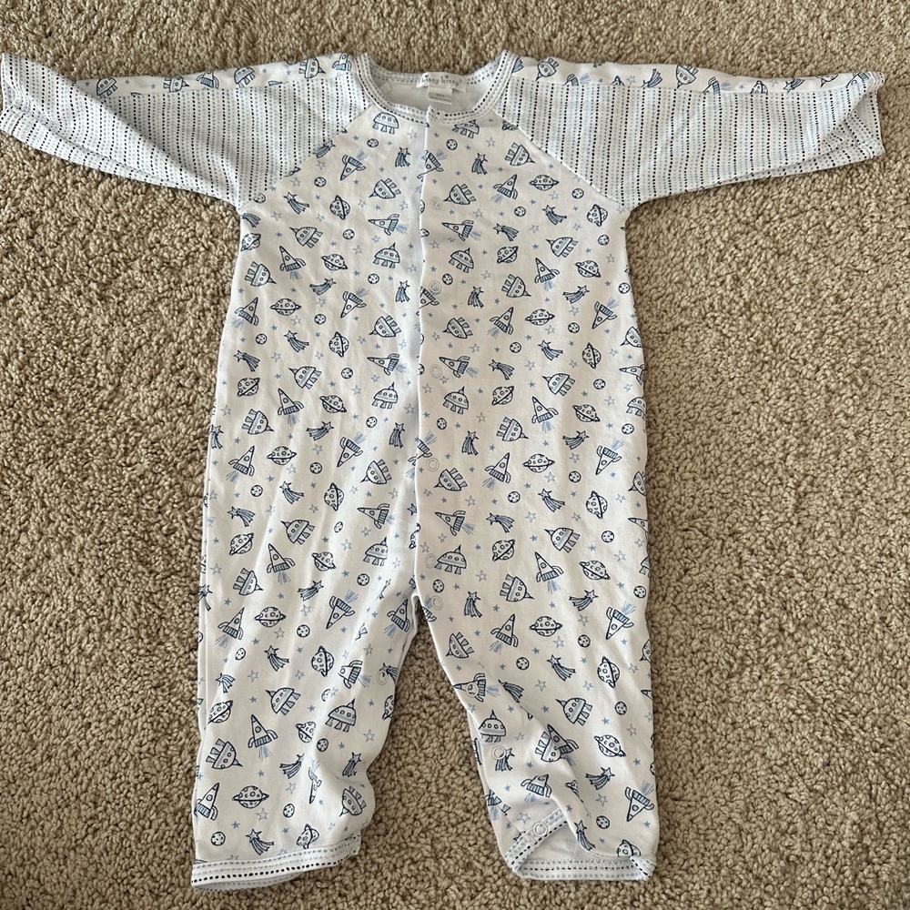 Never worn space baby jammies